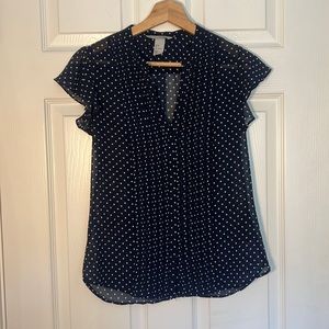 Polka dotted H&M Top